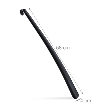 Relaxdays Long Metal Shoehorn Set of 2