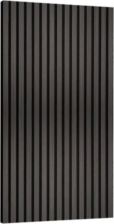 Акустичні настінні панелі HORI з імітацією дерева для шумопоглинання та декору стін, 120x60x2.1 см, колір 3D Венге