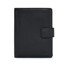 Чоловічий шкіряний гаманець OCHNIK, чорний, PORMS-0630A-99(Z25)