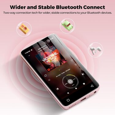 MP3 плеєр з Bluetooth та WiFi Inioasis для дітей: Android, Spotify, Amazon Music, 4