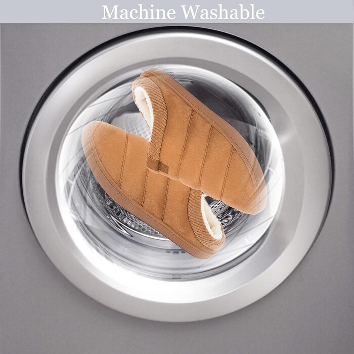 Чоловічі тапочки зимові теплі м'які з меморі-піною, неслизькі для дому та вулиці (41/42 EU, Коричневі)