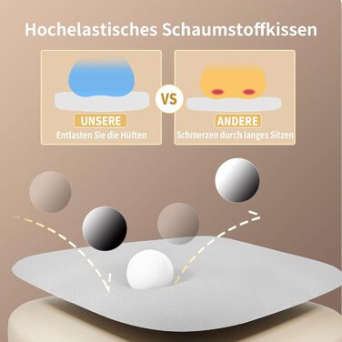 Офісний крісло Naspiro Ergonomic, регульована висота, поворотне, з дихаючою спинкою з сітки, відкидні підлокітники на 90°, підтримка попереку, щільна піна, для дому/офісу (Сірий-1, з підголовником)