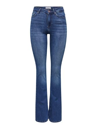 Джинси жіночі ONLY Onlblush Mid Flared Denim Tai021 Noos, темно-синій денім, розмір M / 30L