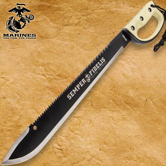 Ніж USMC Semper Fi Sawback з пилкою, колекційний