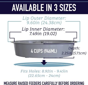 Миска для собак Leashboss Anti Sling Bowl - Лабіринт для повільного годування, сіра (2/4 чашки)
