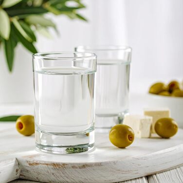 Набір келихів для шнапсу Glasmark KROSNO 1992, 12 шт, 60 мл, прозорі, для посудомийної машини