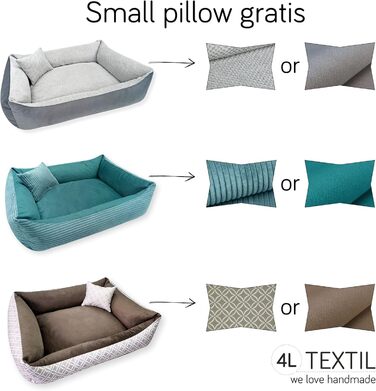 Клітка-лежанка для котів та собак 60x40 см, Graphit (4L Textil Teo)