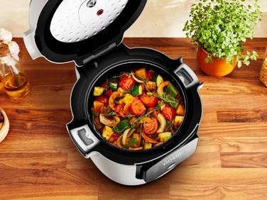 Мультиварка-рисоварка Tefal Basic MY700B, 6 л, 10 програм, електрична каструля