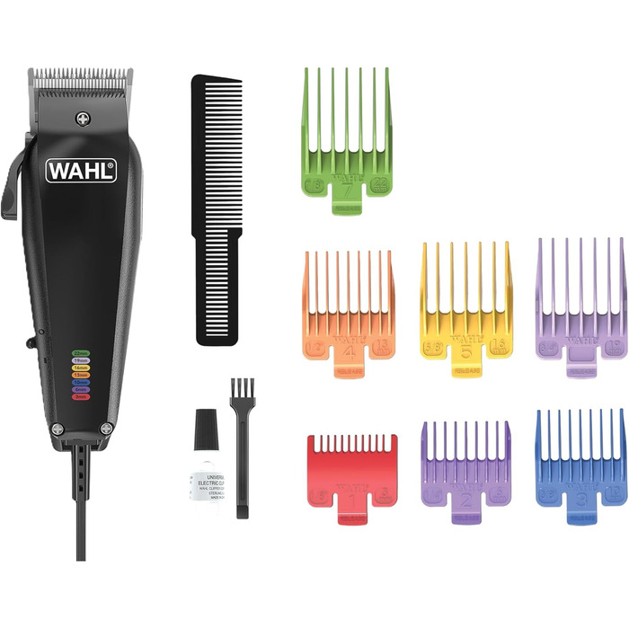 Машинка для стрижки собак WAHL Multi-Cut, з кабелем, тиха, чорна, з високоякісним сталевим лезом