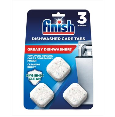 Очищувач для посудомийних машин Finish In-Wash у таблетках, 9 шт, для глибокого очищення до 9 місяців