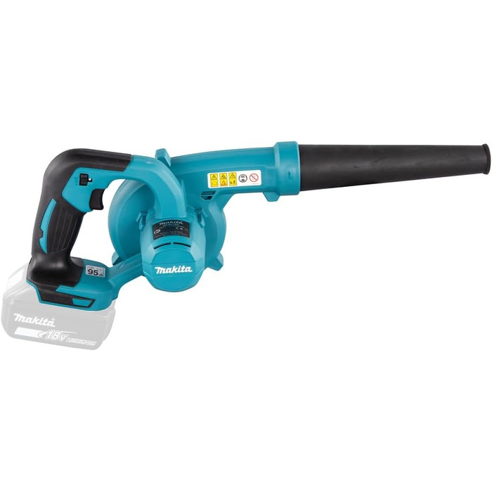 Акумуляторний повітродув Makita 18 В, без акумулятора і зарядного пристрою, синій/чорний