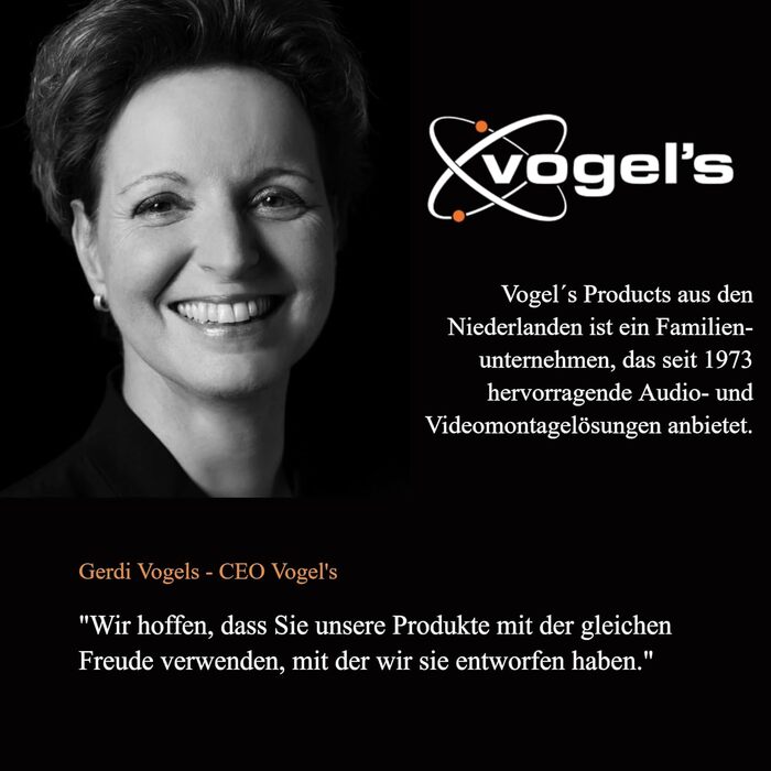 Стійка Vogel's SFS 4113 для Sonos ERA 100: надійна та стильна | Білий колір | З прихованням кабелів | Сертифікат TÜV