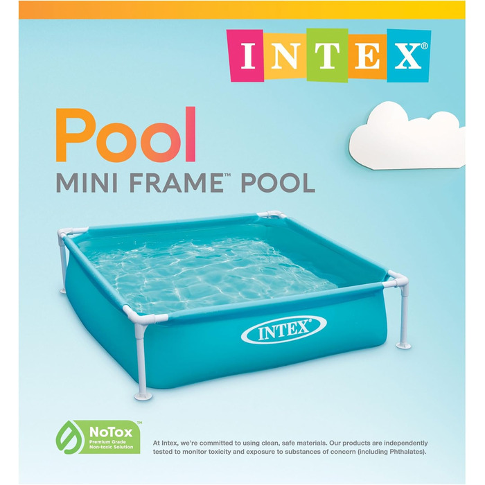 Міні басейн каркасний Intex, блакитний