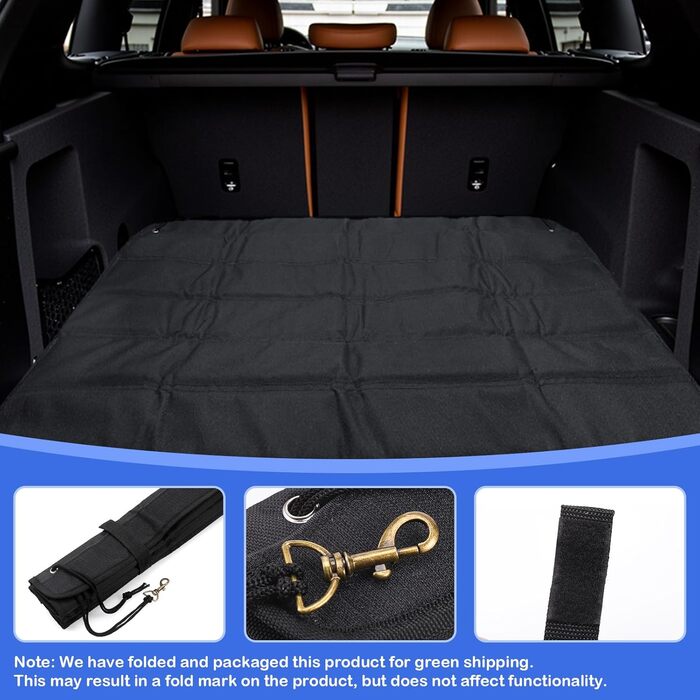 Захист для вантажного відсіку автомобіля, 96 x 64 см, універсальний, складний, для собак, SUV, вантажівки