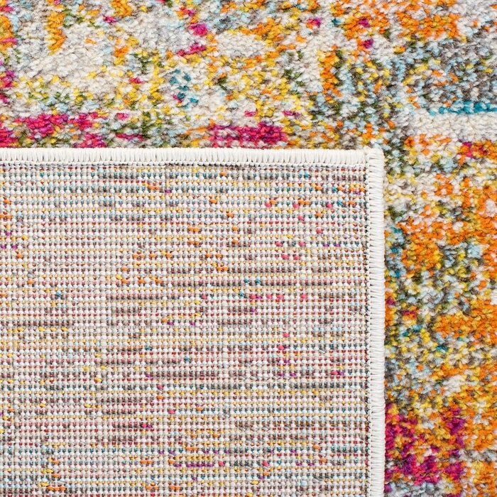 Килим Safavieh Madison для вітальні, їдальні, спальні - короткий ворс, сірий та бірюзовий, 160 x 229 см