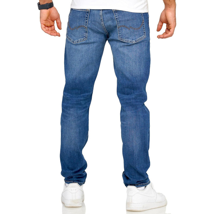 Джинси чоловічі JACK & JONES Infinity Mike ARIS Comfort Fit, темно-синій денім 33W/30L
