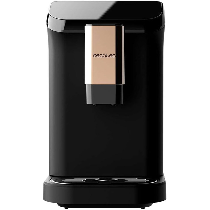 Автоматична кавомашина Cecotec Cremmaet Macchia Black Rose, 1350 Вт, 19 бар, з термоблоком і вбудованим млином, автоматичне очищення