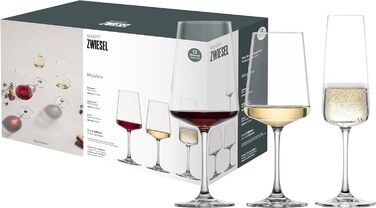 Набір келихів для білого вина Schott Zwiesel MioVino (4 шт.), німецька якість, Tritan-кристал, для посудомийної машини