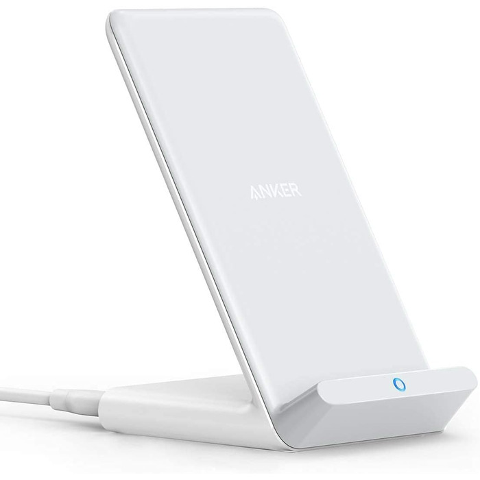 Бездротова зарядка Anker 313 Qi, сумісна з iPhone 16/15/15 Pro/15 Pro Max, SE (2020), 13/13 Pro/13 Pro Max, XR, Galaxy S22 (10W, без блоку живлення)