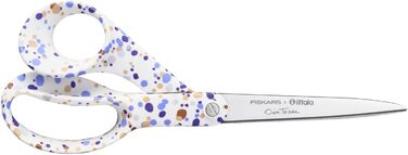 Дизайнерські універсальні ножиці Fiskars x Iittala для правші, 21 см, нержавіюча сталь, у синій подарунковій коробці