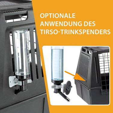 Переноска для собак Ferplast ATLAS CAR SCENIC MINI – комфортна та безпечна подорож (82x51x61 см)