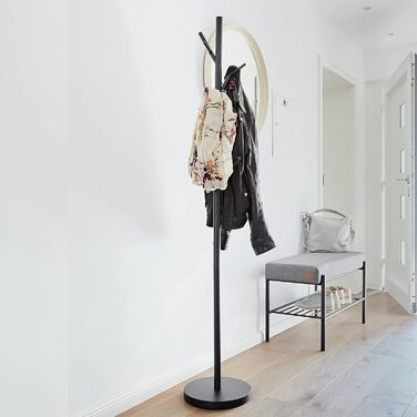 Вішалка для одягу LOVE IT STORE IT Loft, металева, 170 см, чорна, сучасна для передпокою, спальні, офісу