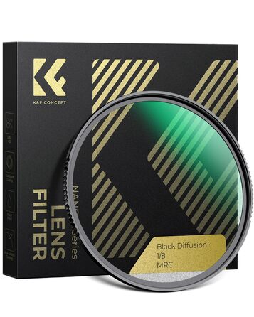 Фільтр K&F Concept Black Mist 1/8 для відео та портретної зйомки, 40.5mm (Nano-Xcel)