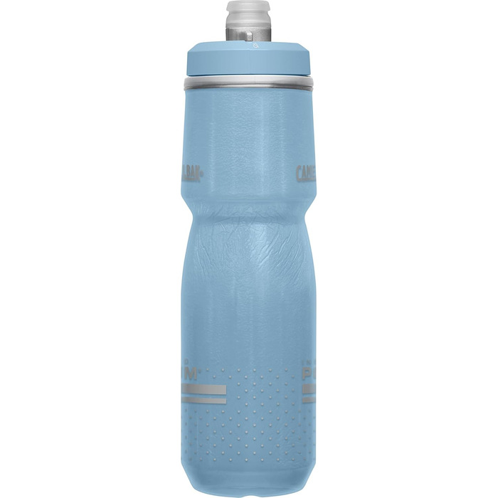 Camelbak Podium Ice Sport Water Bottle, Squeeze Bottle, for Running, Cycling, Hiking (Stone Blue, 710 ml)