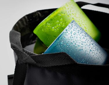 Набір посуду GSI Outdoors Glacier Edelstahl для кемпінгу та подорожей на 4 особи (нержавіюча сталь)