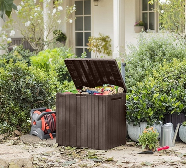 Садова скриня Keter City Storage Box 113 л, коричнева