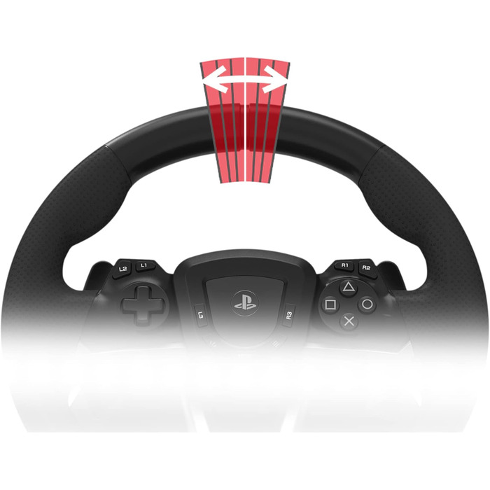 HORI RWA Racing Wheel Apex для PS5, PS4 та PC - офіційно ліцензований аксесуар Sony