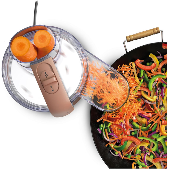 Кухонний комбайн Kenwood MultiPro Go FDP22.130GY, 900 Вт, блакитний, 1.3 л, для нарізки, натирання, пюрування та замішування тіста