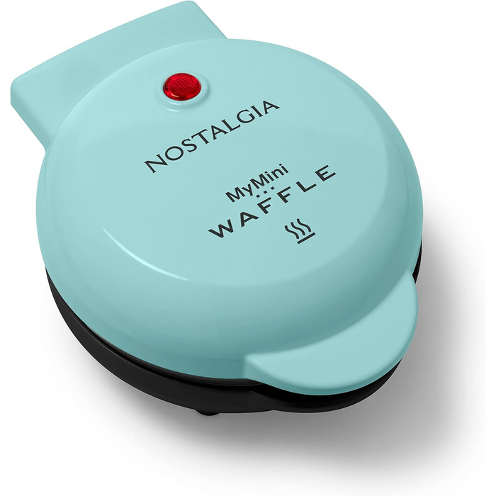 Електричний вафельниця Nostalgia MyMini: для вафель, тостів, сендвічів та випічки (12,7 см)