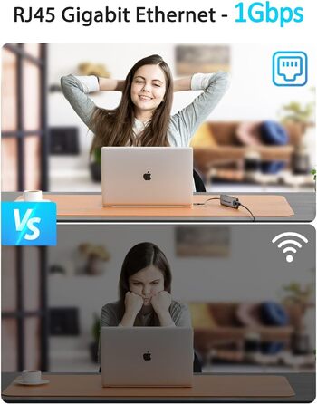 Lemorele USB-C хаб – адаптер USB-C 9 в 1 з алюмінієвим корпусом. Gigabit Ethernet, 4K HDMI, 100W PD, 3 USB-A, USB-C, SD/TF, док-станція для MacBook, iPad, Windows, Switch, Chromecast