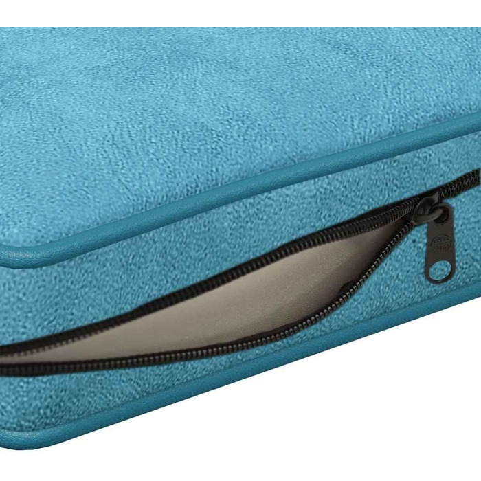 Софа для собак VidaXL, темно-блакитна, 72x45x30 см, плюшеве ліжко для собак та котів