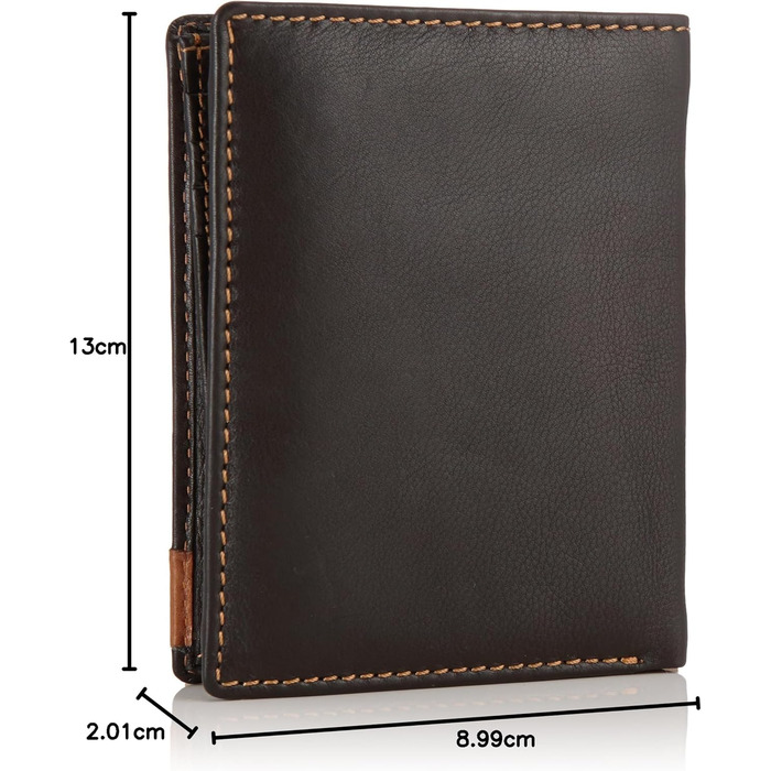 camel active Men's CALIFORNIA Leather Wallet