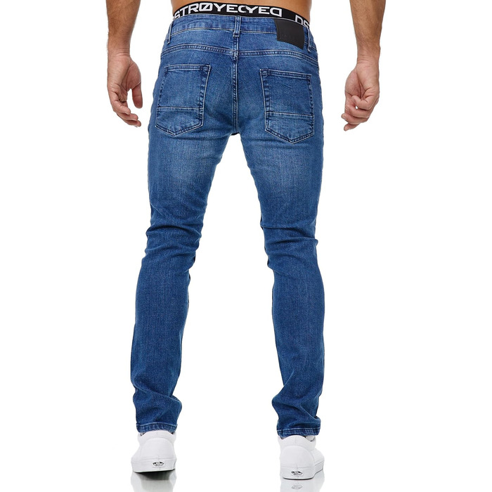 Чоловічі джинси Merish Slim Fit Stretch Denim 9148-2100 (32W/32L, синій 1509-2)