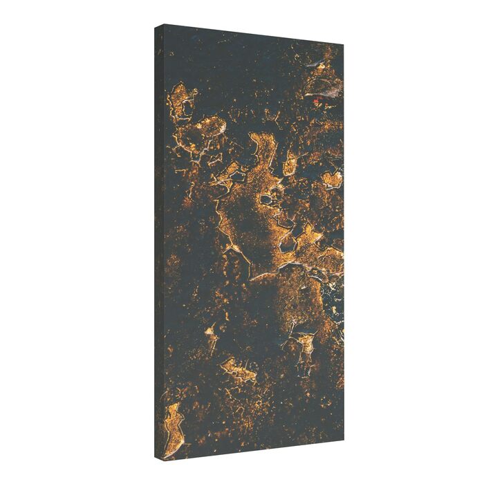 Акустична панель Addictive Sound зі графічним принтом (абсорбер шуму), 100x50x6 см, Gold_1