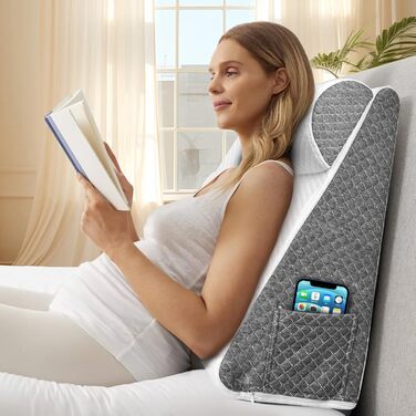 Подушки для читання та відпочинку: м'які подушки з memory foam для ліжка та дивану, підтримка спини, шиї та ніг