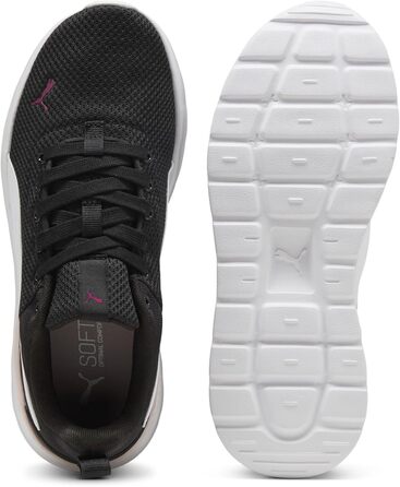 Кросівки PUMA Anzarun - унісекс, чорно-білі з рожевим, 47 EU