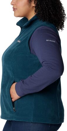 Жіночий жилет Columbia Benton Springs Plus Size з флісу, XXL, Night Wave
