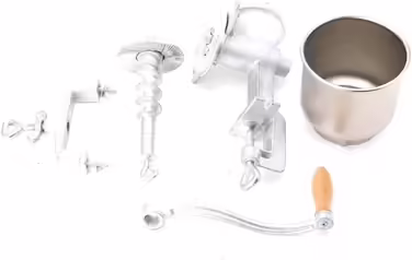 TABODD 500ML Manual Grain Grinder Mill, Adjustable Clamp Mill Corn Grain Mill Cast with 13cm & 4cm Hopper Stainless Steel Grinder Manual Grain Mill for Corn, Coffee Beans, Wheat, Nuts, Herbs