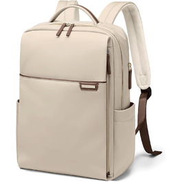 Рюкзак для ноутбука 16 дюймів, водонепроникний, для чоловіків та жінок, для подорожей, школи, велосипеда та повсякденного використання, кольору абрикос