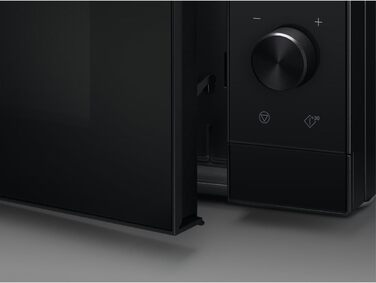 Мікрохвильова піч AEG MFB252DB з грилем, 25 літрів, 900 Вт, інверторна технологія, чорний колір