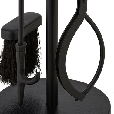 Relaxdays 5-Piece Fireplace Set