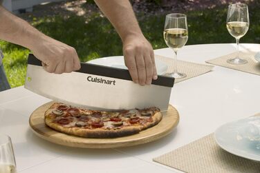 Набір для піци Cuisinart Deluxe: камінь, лопатка, ніж, алюміній