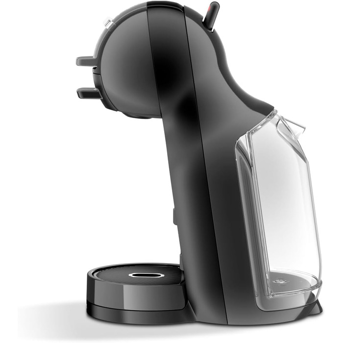 Кавомашина NESCAFÉ Dolce Gusto Mini Me від Krups, чорна/антрацитова, KP1238. Автоматична капсульна кавомашина з 15 Bar тиском, об'єм резервуару 0,8 л, режим Eco. Приготування гарячих та холодних напоїв.