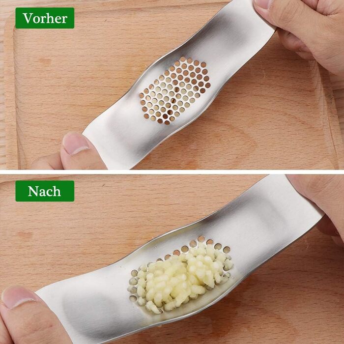 Прес для часнику THETAG, нержавіюча сталь, прес для часнику, млин для часнику