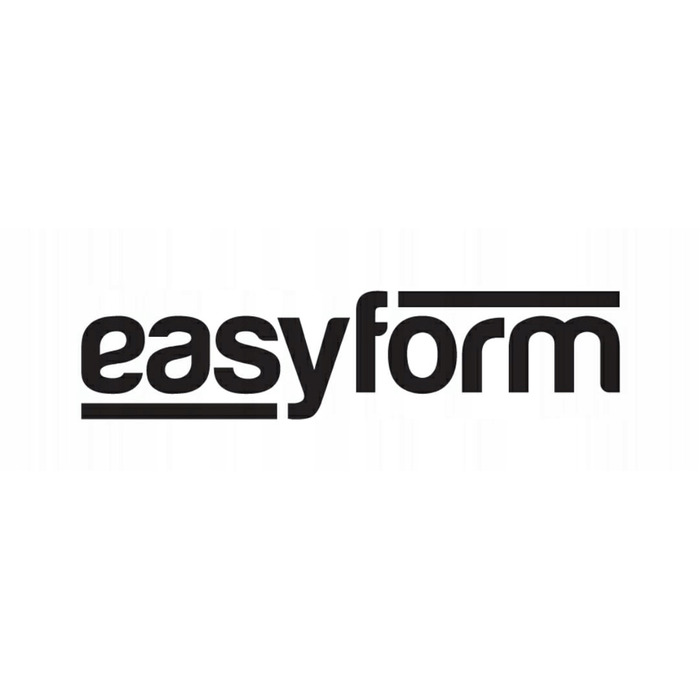 Кругле сміттєве відро з педаллю Easyform, чорне, 12 л