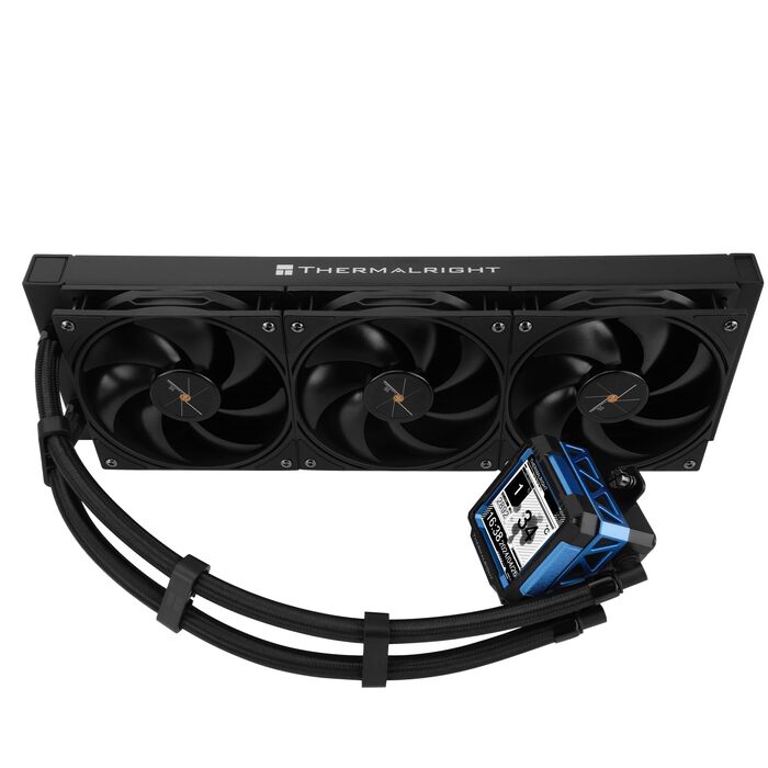 Система рідинного охолодження процесора Thermalright Frozen Warframe 360 Black ARGB з 2.4